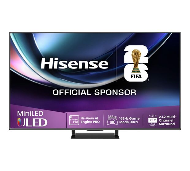 Hisense 55U7Q Pro LED 139,7 cm (55 Zoll) Fernseher 4K Ultra HD VESA 400 x 200 mm f&uuml;r 713,00 Euro