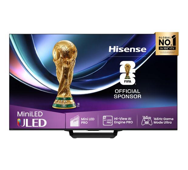 Hisense 85U7Q Pro LED 2,16 m (85 Zoll) Fernseher 4K Ultra HD VESA 600 x 400 mm f&uuml;r 1.594,00 Euro