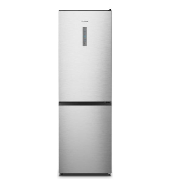 Hisense RB390N4BCC 207 l / 97 l Kühl-Gefrierkombi freistehend NoFrost 155 kWh Jahr  (Edelstahl) f&uuml;r 497,00 Euro