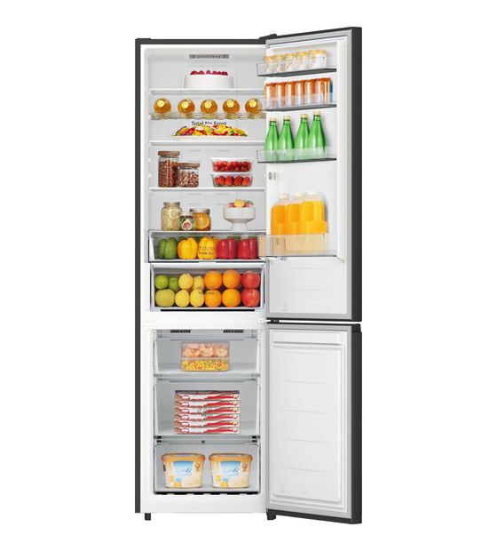 Hisense RB440N4AFA 238 l / 98 l Kühl-Gefrierkombi freistehend NoFrost 109 kWh Jahr  (Schwarz) f&uuml;r 773,00 Euro