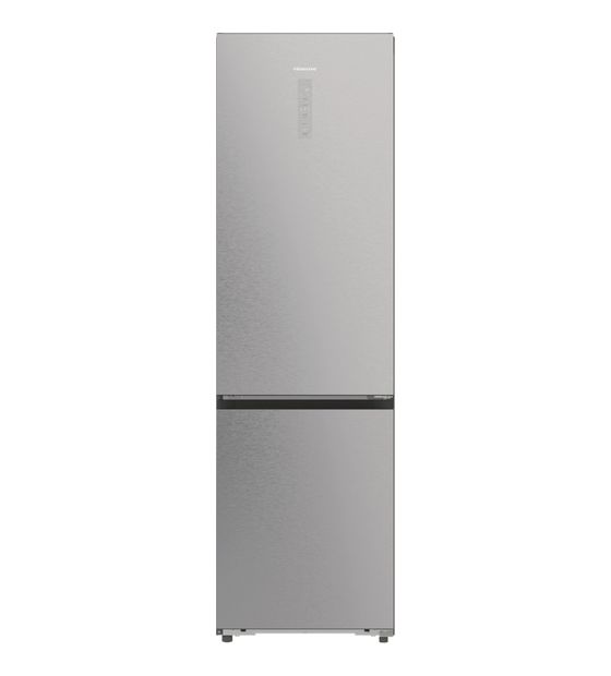 Hisense RB5P410SACA 253 l / 130 l Kühl-Gefrierkombi freistehend NoFrost 116,25 kWh Jahr (Grau, Edelstahl, Dunkles Grau) f&uuml;r 928,00 Euro