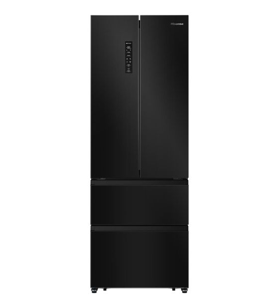 Hisense RF632N4AFC1 Side-by-Side Kühl-/ Gefrierkombination French Door 336 l / 149 l 189 kWh NoFrost 2013 mm x 704 mm  (Schwarz) f&uuml;r 1.074,00 Euro