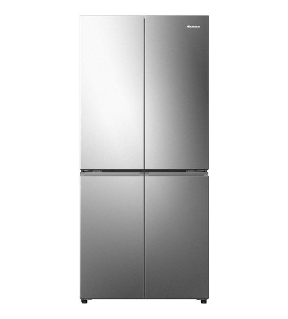 Hisense RQ5P470SAID Side-by-Side Kühl-/ Gefrierkombination 304 l / 87 l 235 kWh NoFrost 1785 mm x 794 mm  (Grau, Edelstahl) f&uuml;r 1.199,00 Euro