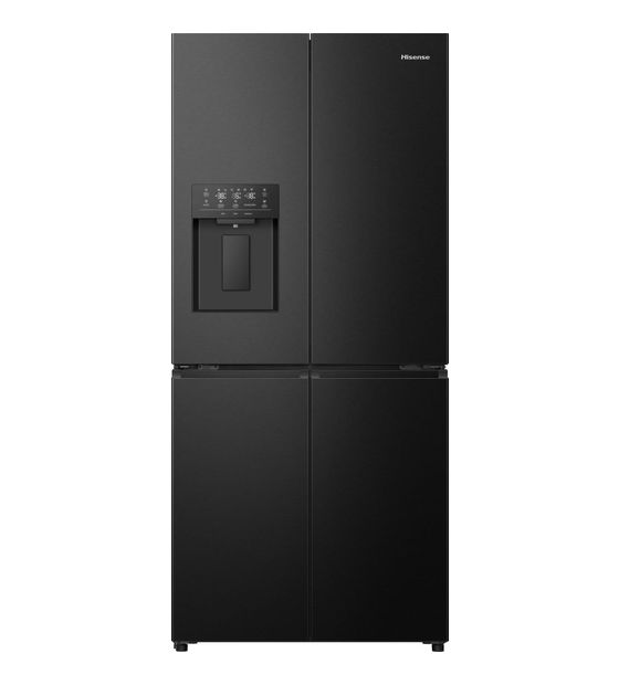 Hisense RQ5P470SYFD Side-by-Side Kühl-/ Gefrierkombination 304 l / 87 l 235 kWh NoFrost 1785 mm x 794 mm  (Schwarz) f&uuml;r 976,00 Euro