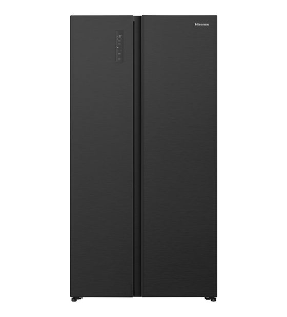 Hisense RS3P538NAFE Side-by-Side Kühl-/ Gefrierkombination 336 l / 191 l 313 kWh NoFrost 1786 mm x 911 mm  (Schwarz, Edelstahl) f&uuml;r 715,00 Euro
