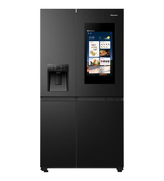 Hisense RS9P628GPFE Side-by-Side Kühl-/ Gefrierkombination 399 l / 200 l 343 kWh NoFrost 1790 mm x 910 mm  (Schwarz) f&uuml;r 2.055,00 Euro