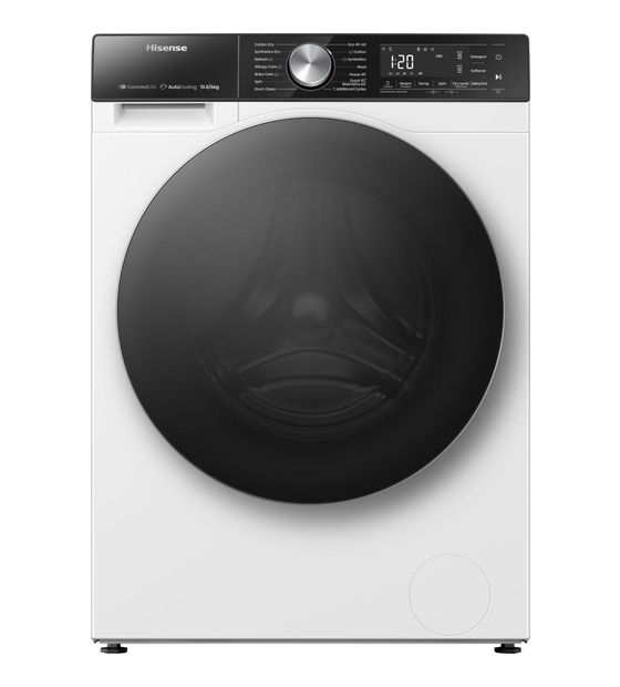 Hisense WD5S1045BW 10,5 kg 6 kg Kondensations Waschtrockner 1400 U/min f&uuml;r 558,00 Euro