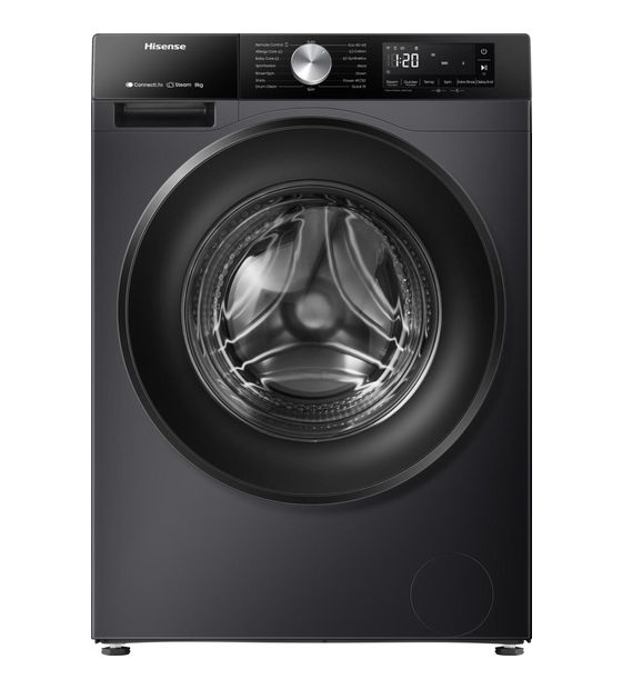 Hisense WF3S8043BB3 8 kg Frontlader Waschmaschine 1400 U/min f&uuml;r 383,00 Euro