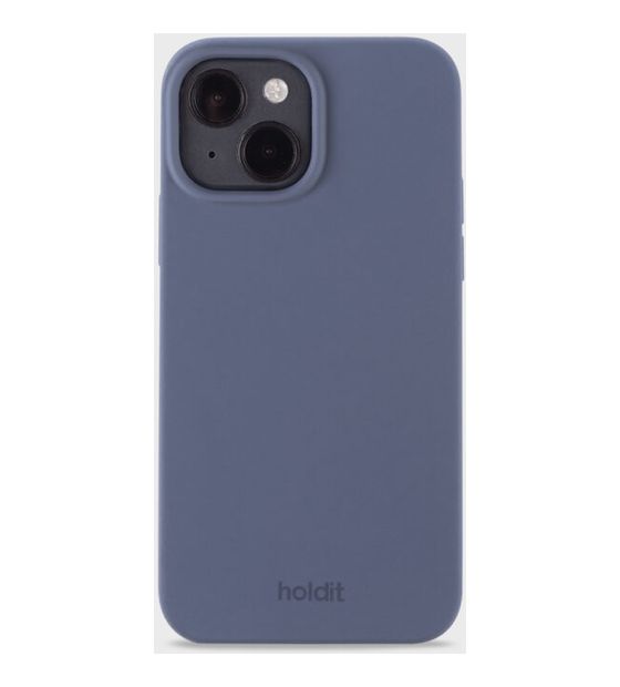 HoldIt Silicone Case Cover für Apple iPhone 14  (Blau) f&uuml;r 19,99 Euro