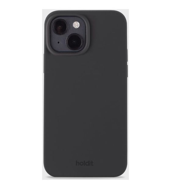 HoldIt Silicone Case Cover für Apple iPhone 13  (Schwarz) f&uuml;r 19,90 Euro