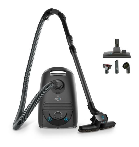 hoogo B3+ flipflop Bodenstaubsauger mit Staubbeutel 850 W HEPA  (Anthrazit) f&uuml;r 199,99 Euro