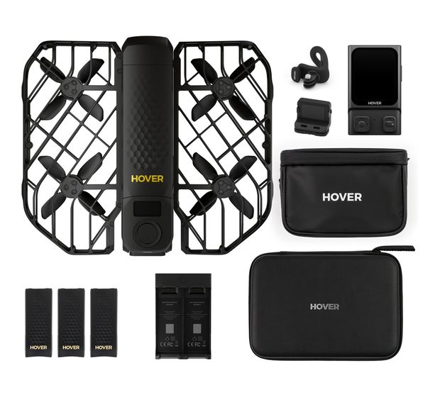 HOVERAir X1 Pro Max Ultimate Cycling Kit Quadrocopter Multicopter/Drohne Flugzeit: 16 min  (Schwarz) f&uuml;r 1.555,00 Euro