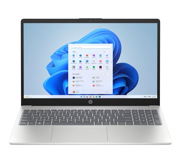 HP 15-fd1555ng Full HD Notebook 39,6 cm (15.6 Zoll) 1920 x 1080 Pixel 1 TB SSD Windows 11 Home Intel Core Ultra 5 max. 4,5 GHz  (Silber) f&uuml;r 899,00 Euro