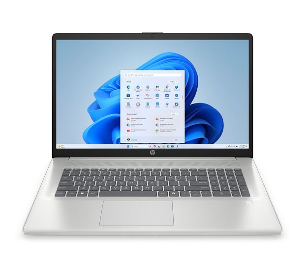 HP 17-cp2750ng Full HD Notebook 43,9 cm (17.3 Zoll) 1920 x 1080 Pixel 512 GB SSD Windows 11 Home AMD Ryzen 5 max. 4,3 GHz  (Silber) f&uuml;r 629,00 Euro