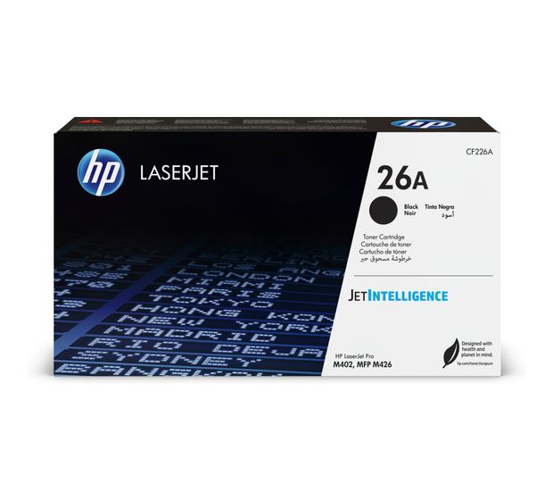 HP Nr.26A originale LaserJet Tonerkartusche schwarz f&uuml;r 164,99 Euro