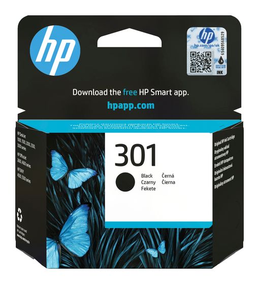 HP Nr.301 Druckerpatronen Schwarz 3 ml 170 Seiten f&uuml;r 27,49 Euro