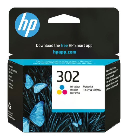 HP Nr.302 Druckerpatronen Cyan, Magenta, Gelb f&uuml;r 31,49 Euro