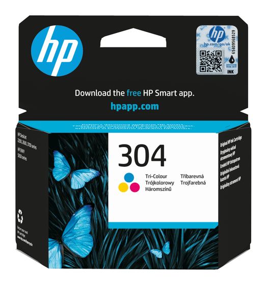 HP Nr.304 Druckerpatronen Cyan, Magenta, Gelb 2 ml f&uuml;r 20,99 Euro