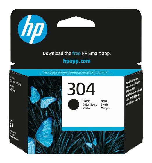 HP Nr.304 Druckerpatronen Schwarz 4 ml 120 Seiten f&uuml;r 20,99 Euro