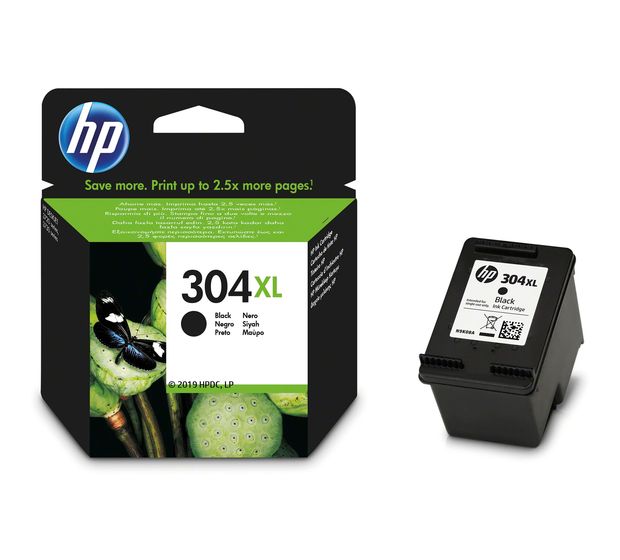 HP Nr.304XL Druckerpatronen Schwarz 5,5 ml 300 Seiten f&uuml;r 37,99 Euro