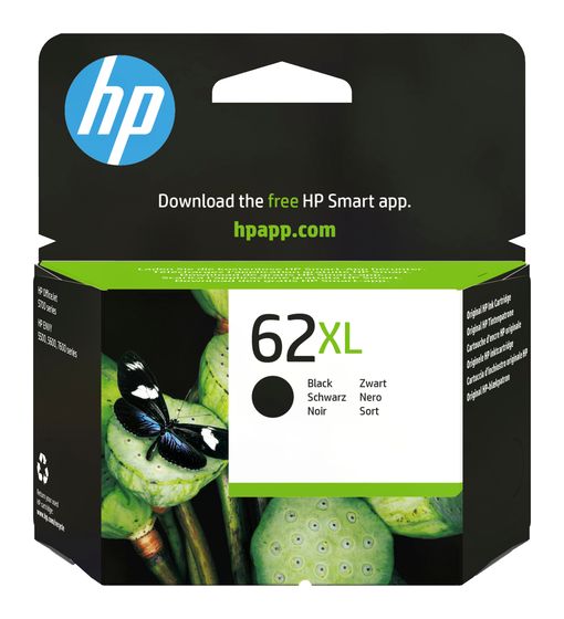 HP Nr.62XL Druckerpatronen Schwarz 600 ml 600 Seiten f&uuml;r 66,49 Euro