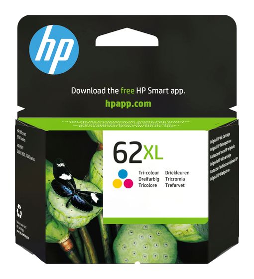 HP Nr.62XL Druckerpatronen Cyan, Magenta, Gelb 11,5 ml f&uuml;r 68,49 Euro