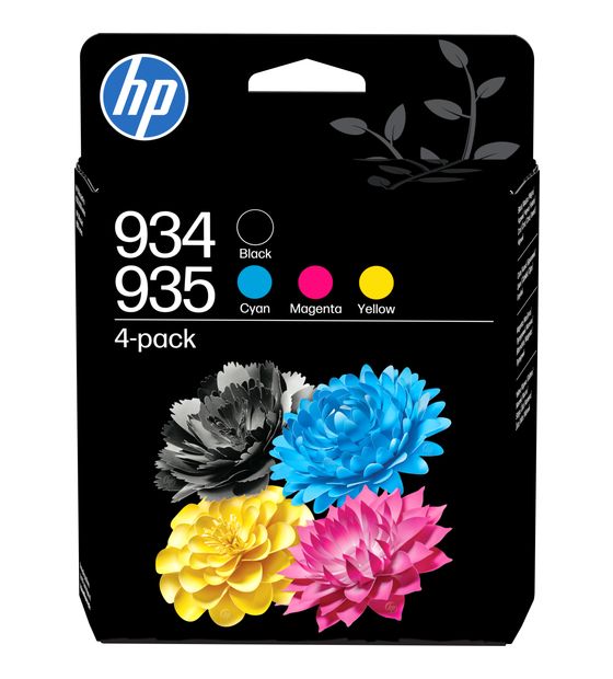HP Nr.934 4er-Pack originale Druckerpatronen Schwarz, Cyan, Magenta, Gelb 10 ml 4,5 ml 400 Seiten f&uuml;r 87,99 Euro