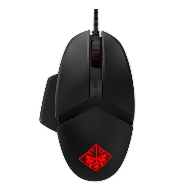 HP Omen Reactor 16000 DPI Gaming Maus Optisch  (Schwarz) f&uuml;r 74,49 Euro