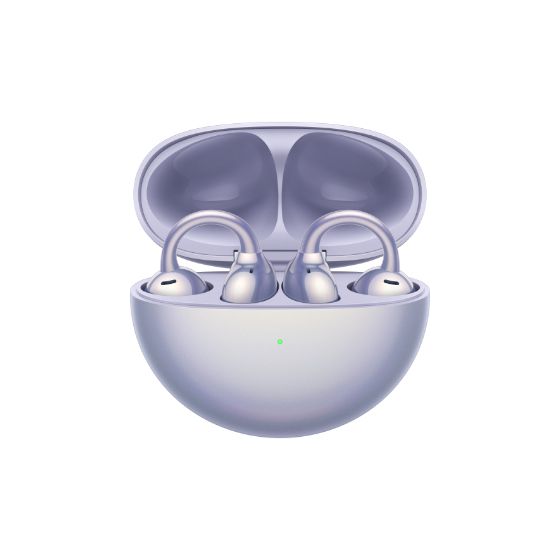 Huawei FreeClip In-Ear Bluetooth Kopfhörer Kabellos TWS 8 h Laufzeit IP54 USB Typ-C  (Violett) f&uuml;r 113,99 Euro
