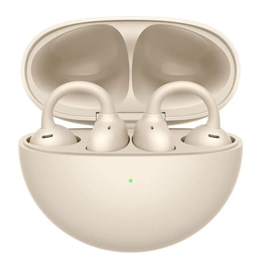 Huawei FreeClip In-Ear Bluetooth Kopfhörer Kabellos TWS 8 h Laufzeit IP54  (Beige) f&uuml;r 113,99 Euro