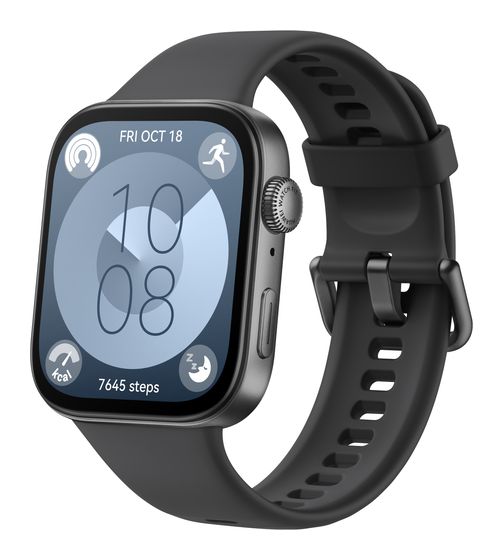 Huawei Watch Fit 3 Digital 43.2 mm  Smartwatch Rechteckig 240 h 347 ppi  (Schwarz) f&uuml;r 101,99 Euro