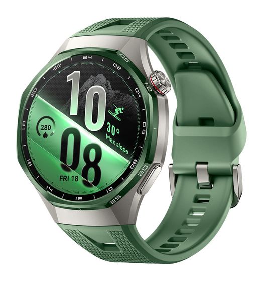 Huawei Watch GT 7 Pro 46 mm Smartwatch Rund IP68, IP69 21 h 317 ppi  (Edelstahl, Grün) f&uuml;r 429,00 Euro