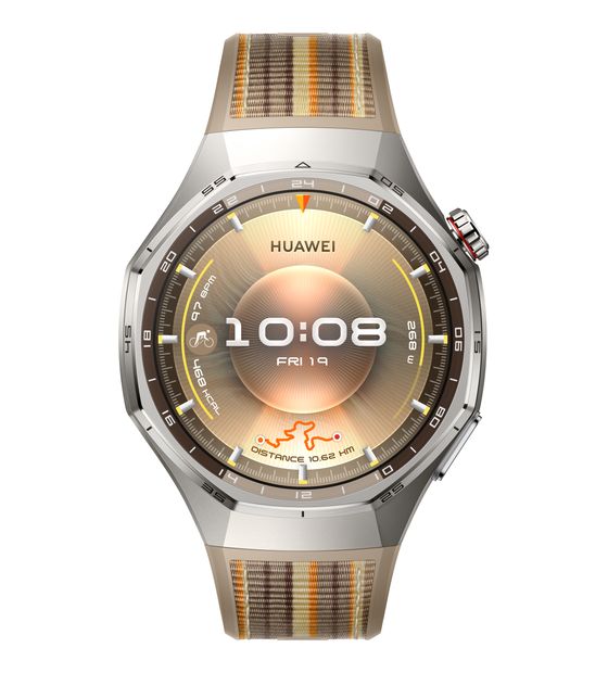 Huawei Watch GT6 Pro Digital 46 mm Smartwatch Rund IP69 504 h 317 ppi  (Schwarz, Titan) f&uuml;r 378,00 Euro