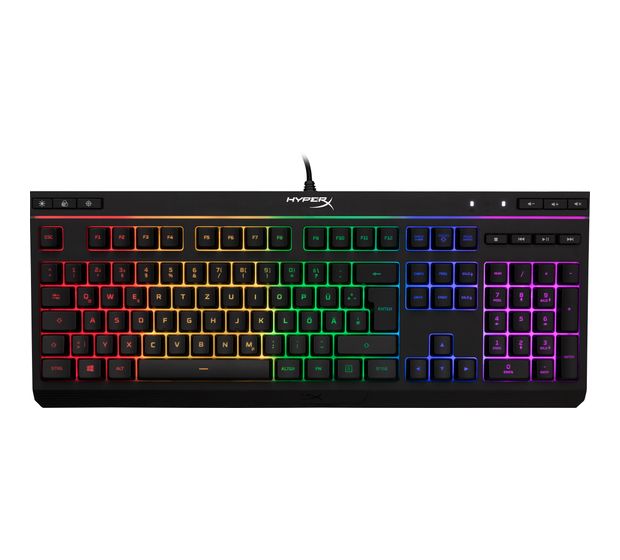 HyperX Alloy Core(DE-Layout) RGB-LED Gaming Tastatur USB  (Schwarz) f&uuml;r 49,99 Euro