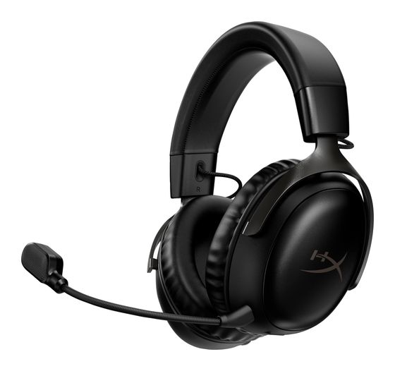 HyperX Cloud III Wireless Gaming Over Ear Kopfhörer kabellos 120 h Laufzeit USB Typ-C  (Schwarz) f&uuml;r 179,99 Euro