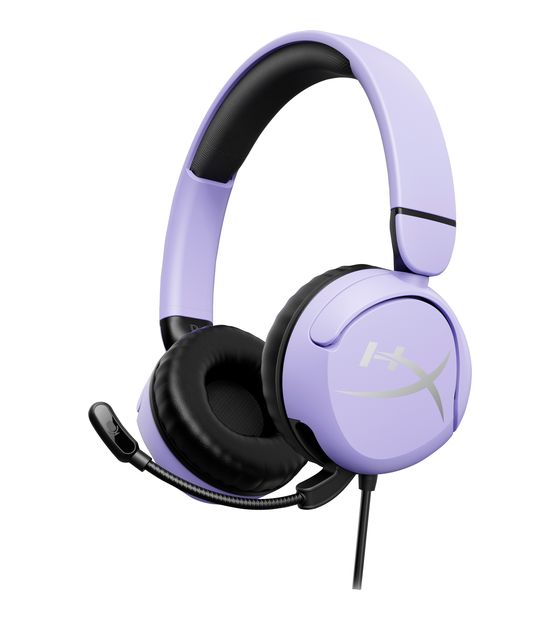 HyperX Cloud Mini Gaming Ohraufliegender Kopfhörer Kabelgebunden  (Schwarz, Lavendel) f&uuml;r 27,99 Euro