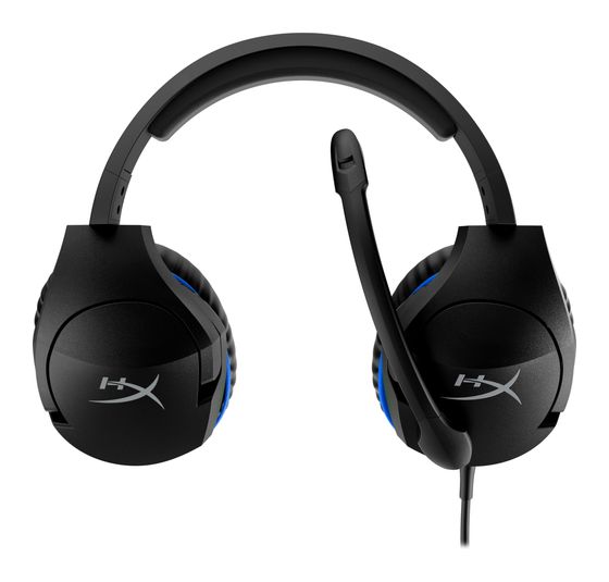HyperX Cloud Stinger Gaming Over Ear Kopfhörer Kabelgebunden  (Schwarz, Blau) f&uuml;r 26,78 Euro