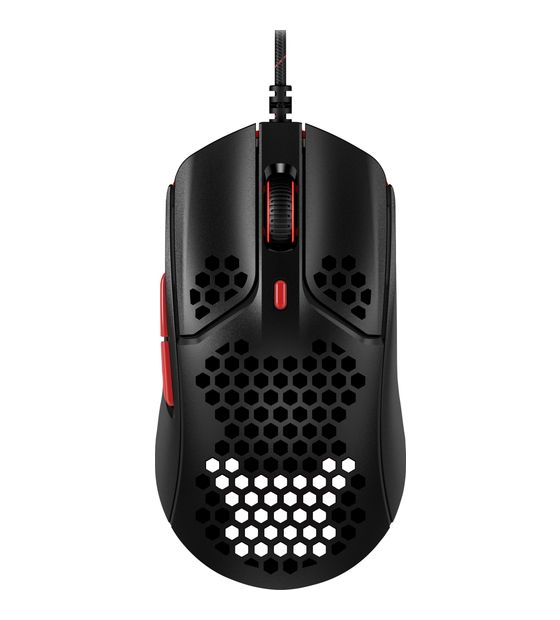 HyperX Pulsefire Haste 16000 DPI Gaming Maus Optisch  (Schwarz, Rot) f&uuml;r 48,49 Euro