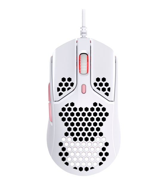 HyperX Pulsefire Haste 3200 DPI Gaming Maus Optisch  (Pink, Weiß) f&uuml;r 59,99 Euro