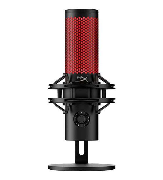 HyperX QuadCast 2 Kabelgebunden Podcast-Mikrofon 96 kHz 3,5 mm (1/8")  (Schwarz) f&uuml;r 109,99 Euro
