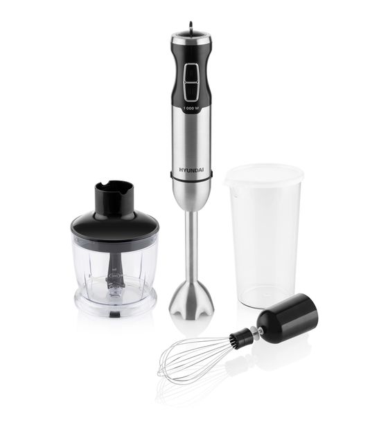 Hyundai HB1000 Stabmixer 1000 W 5 Stufen  (Schwarz, Edelstahl) f&uuml;r 54,99 Euro