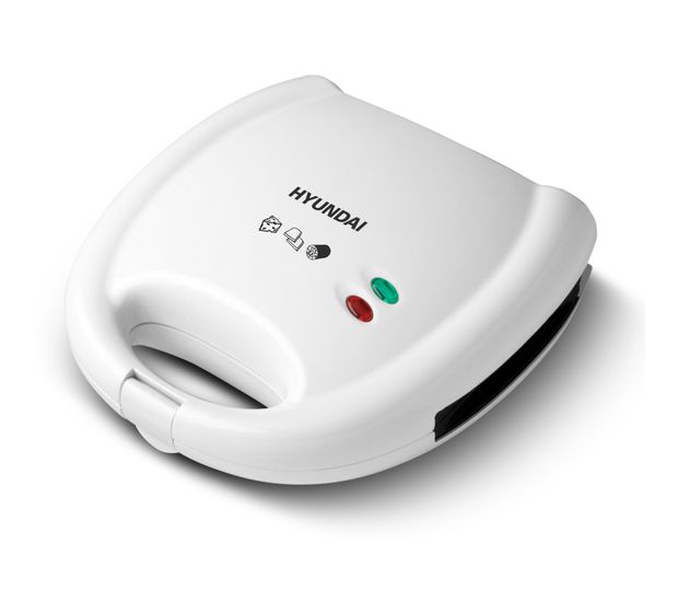 Hyundai SM626 Sandwichmaker 750 W für 2 Sandwiches  (Weiß) f&uuml;r 26,99 Euro