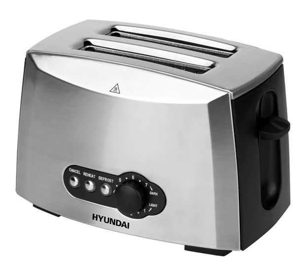 Hyundai TO307SS Toaster 900 W 2 Scheibe(n) 7 Stufen  (Edelstahl) f&uuml;r 38,99 Euro