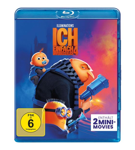 Ich - Einfach unverbesserlich 4 (Blu-Ray) f&uuml;r 11,49 Euro