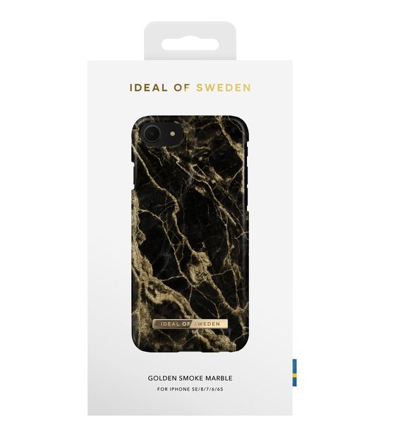 iDeal of Sweden Fashion Case Cover für Apple iPhone SE / 8 / 7 / 6 / 6s (Golden Smoke Marble) f&uuml;r 15,00 Euro