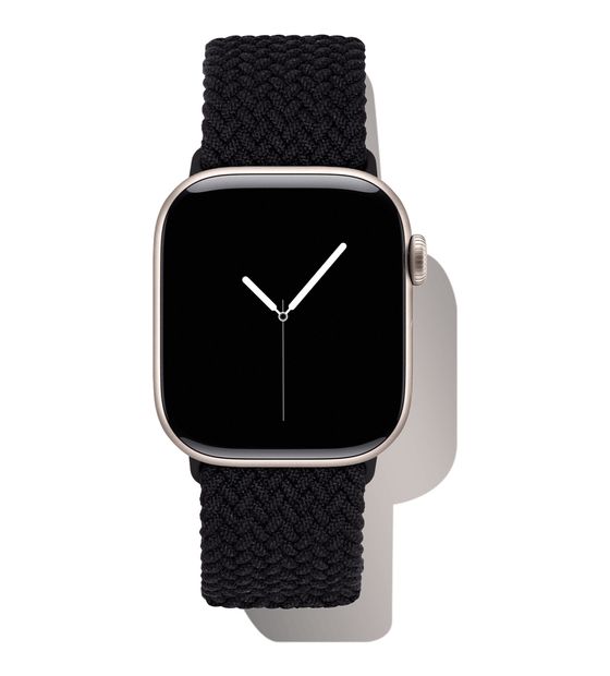iDeal of Sweden Iconic Black Watch Band Armband 42 mm Apple Watch Series 1–3 44 mm Apple Watch Series 4–6 44 mm Apple Watch SE (1. – 3. Generation) 45 mm Apple Watch Series 7–9 46 mm Apple Watch Series 10–11 49 mm Apple Watch Ultra/Ultra 2–3 f&uuml;r 29,99 Euro
