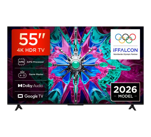 iFFALCON 55U65A LCD/TFT 139,7 cm (55 Zoll) Fernseher 4K Ultra HD VESA 200 x 200 mm f&uuml;r 349,00 Euro