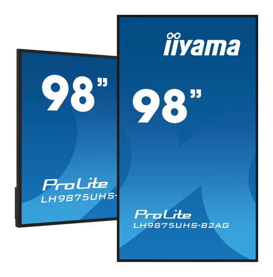 iiyama LH9875UHS-B2AG f&uuml;r 3.454,00 Euro