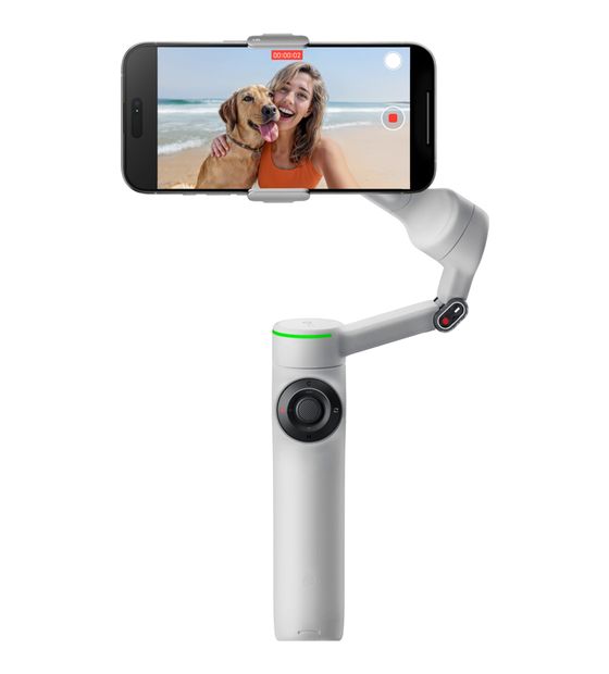 Insta360 Flow Pro Stativ Gimbal für Smartphone faltbar Bluetooth  (Grau) f&uuml;r 199,00 Euro