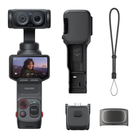 Insta360 Luna Ultra 20224 x 10112 Pixel Actioncam 200 MP  (Schwarz) f&uuml;r 729,00 Euro